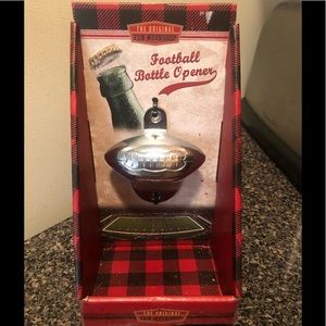 FOOTBALL WALL MOUNTED BOTTLE OPENER